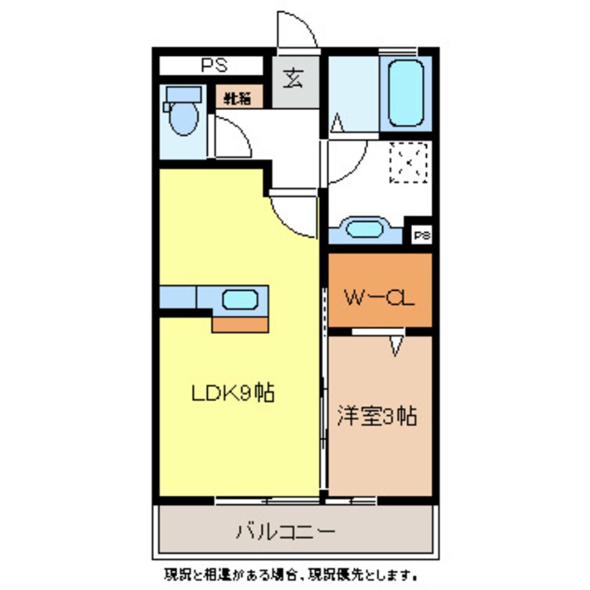間取図 エクセラン昴