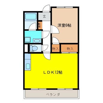 間取図 パークコート柳原