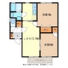 しなの鉄道北しなの線/北長野駅 徒歩25分 1階 築31年 2LDKの間取り