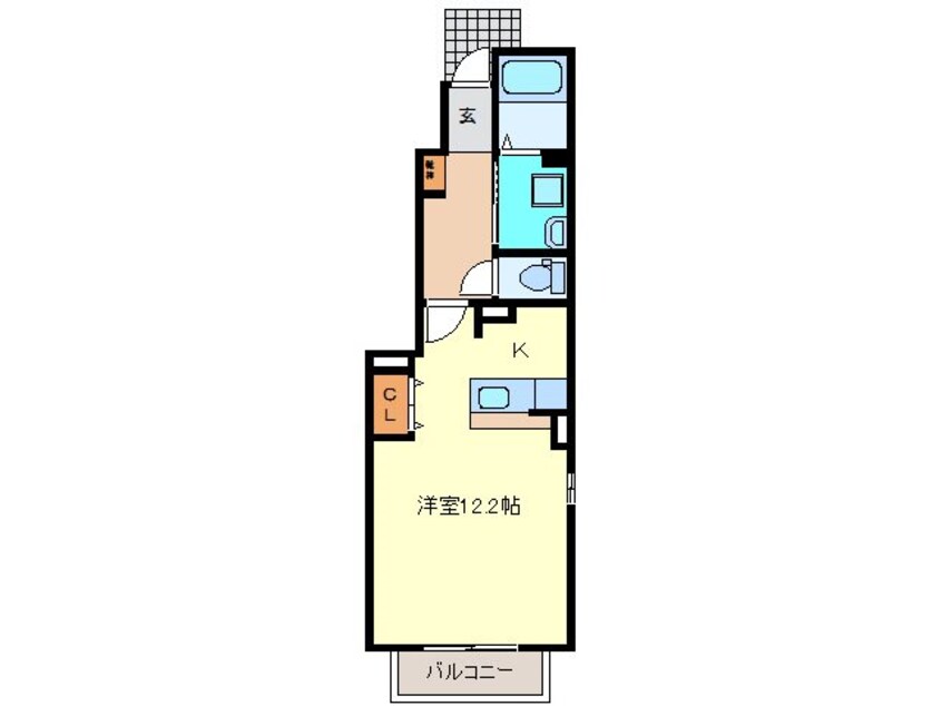 間取図 プリムヴェール