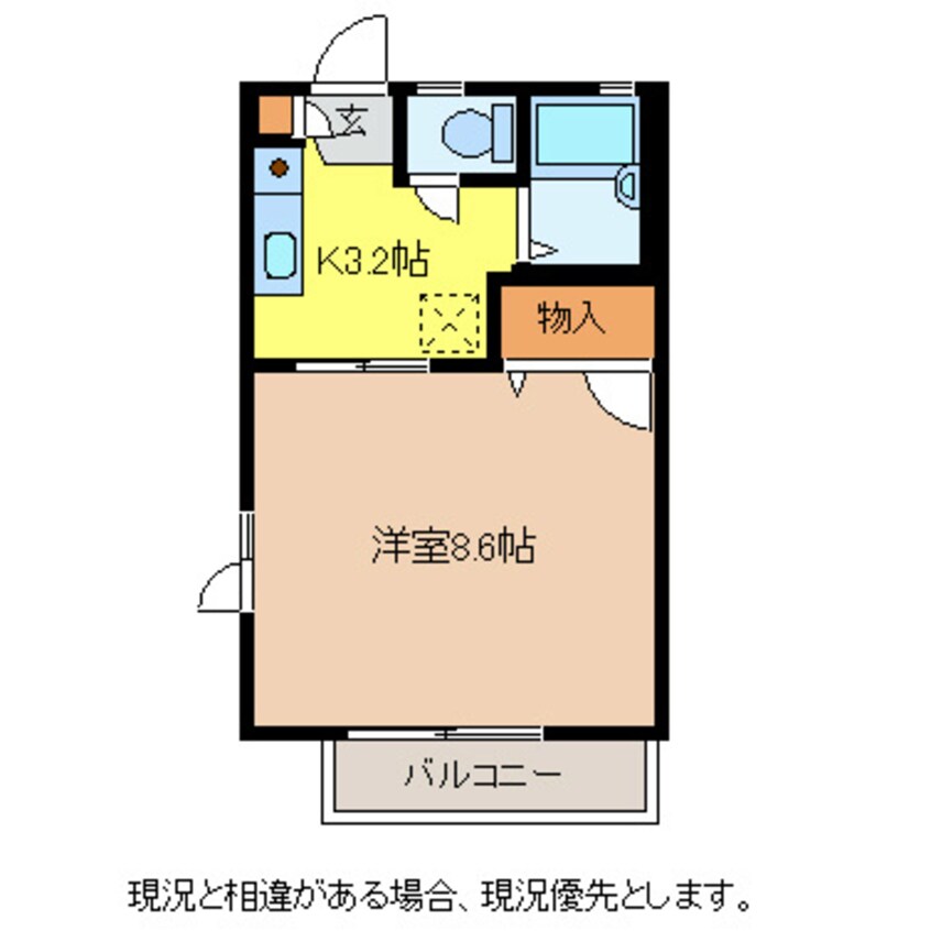 間取図 プルミエール桐原Ｅ棟