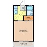 コーポマツミＡ棟 1Kの間取り