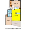 メイデンヘアー・Ａ 2LDKの間取り