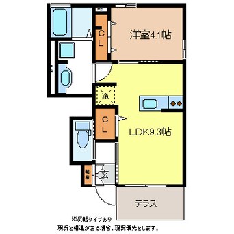 間取図 カーサ上松