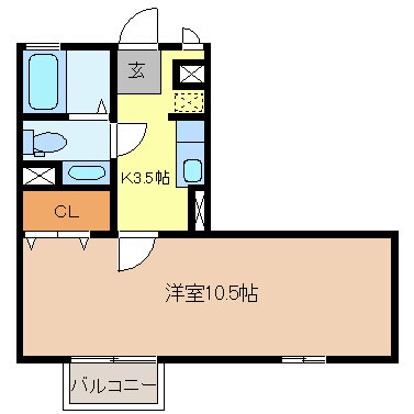 間取り図 ラ・シャストIIＡ
