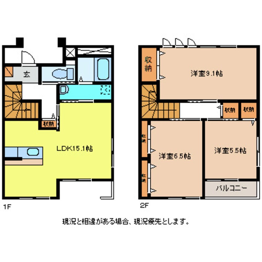 間取図 ピラウッド・吉田