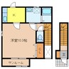 エコルポアイＭ 1Kの間取り