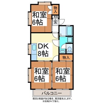 間取図 メゾンエトワール