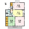 ライブタウン風間C 3DKの間取り