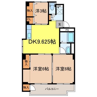 間取図 シャンボールみわ