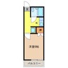第三王神ハイツ 1Kの間取り