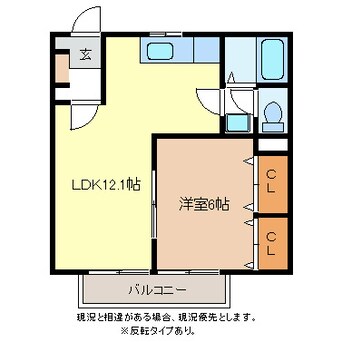 間取図 ベルシャイン本郷