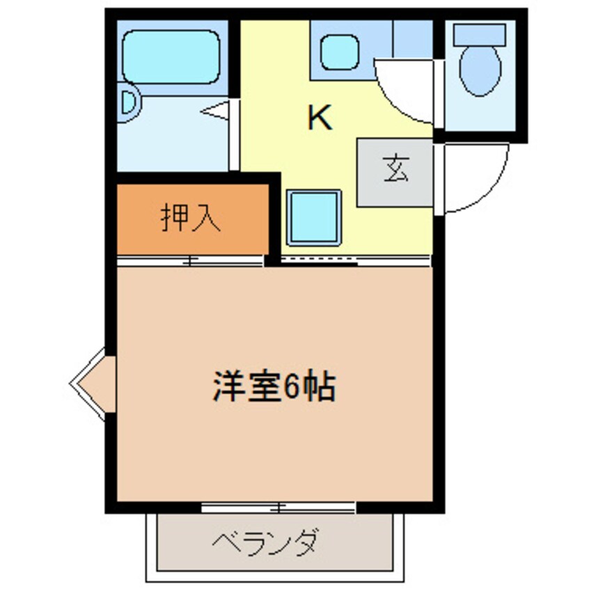 間取図 フォーブルＹI