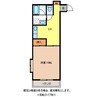 長野電鉄長野線/善光寺下駅 徒歩5分 2階 築30年 1DKの間取り
