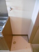 洗濯機置き場　203の写真です プレジデント穂高