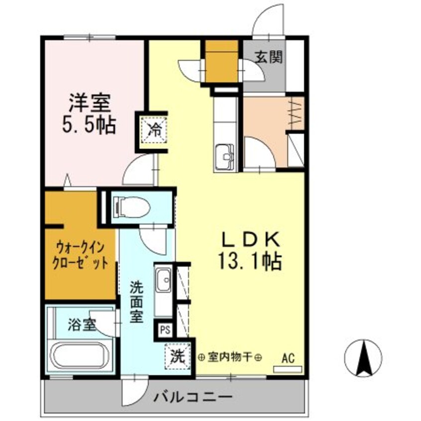 間取図 グレイスフル吉田