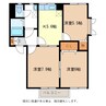 ディアスＭ’ｓ　Ｂ 3Kの間取り