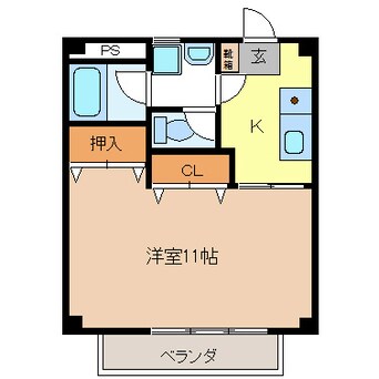 間取図 メゾン・ハピネスC棟