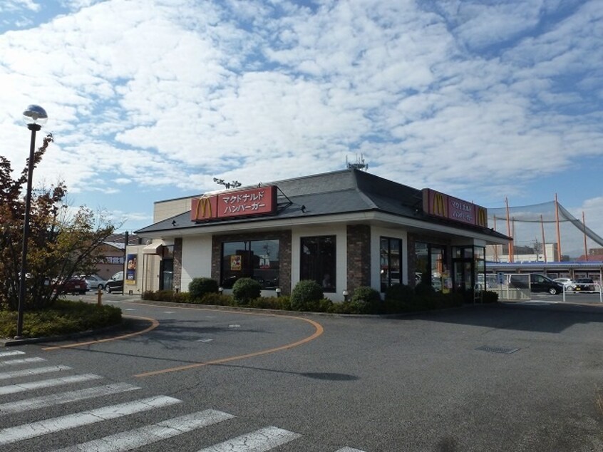 ﾏｸﾄﾞﾅﾙﾄﾞ 若里店(その他飲食（ファミレスなど）)まで734m メゾン・ハピネスC棟