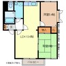 ベルメゾンＡ 2LDKの間取り
