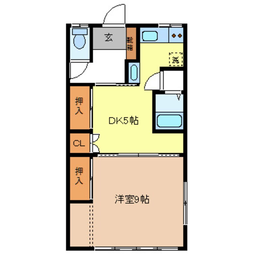 間取図 檀原アパート