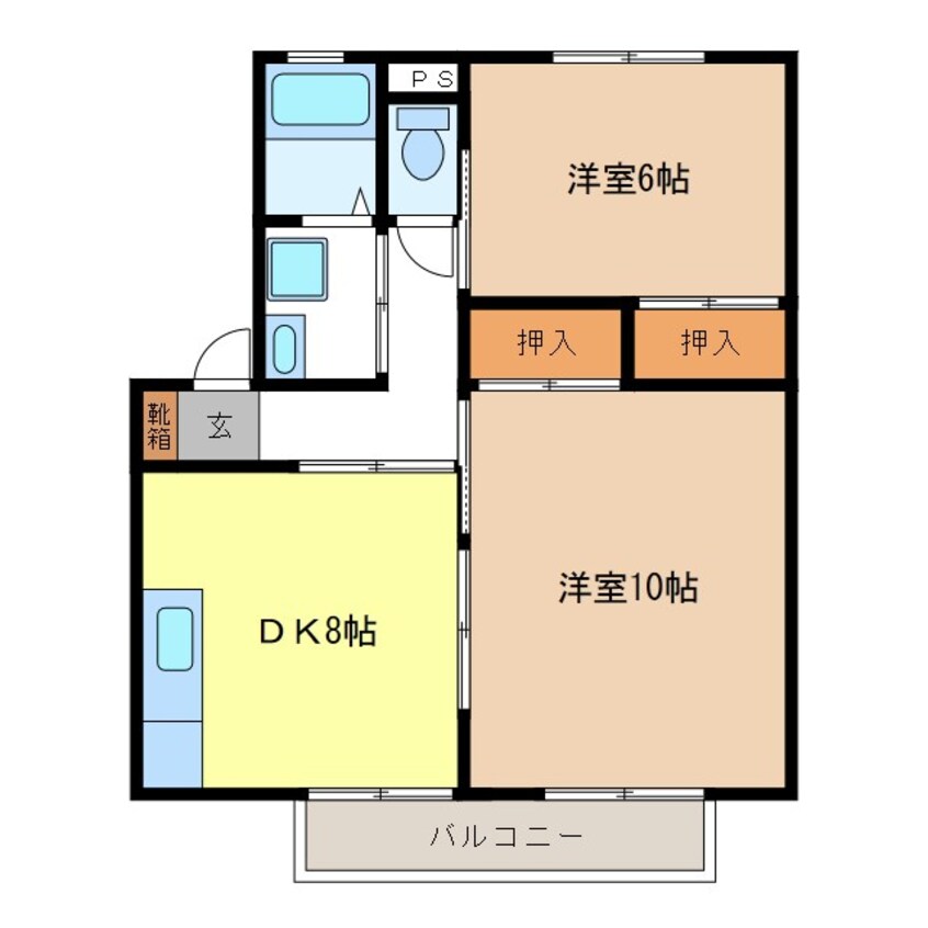 間取図 ブルーフェアリー