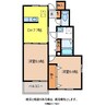 ジョナサン 2DKの間取り