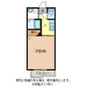 フレグランスマルコII 1Kの間取り
