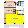 ゆたかビル 2LDKの間取り