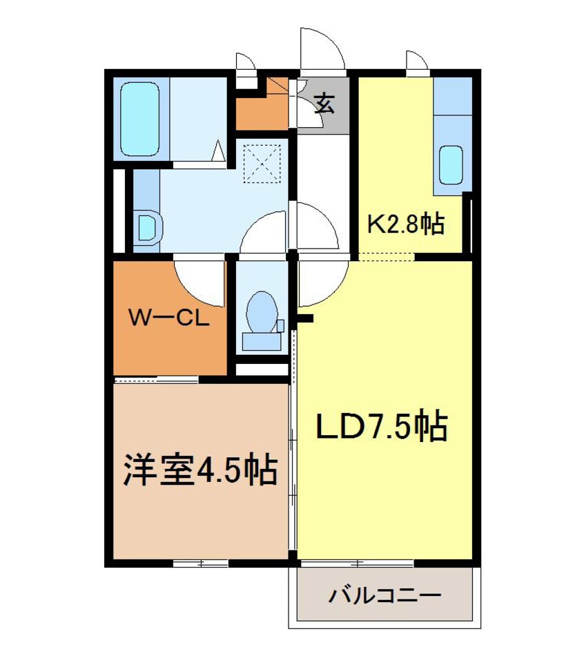間取図 セジュール・アルス