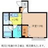 エトワールみわ 1Kの間取り