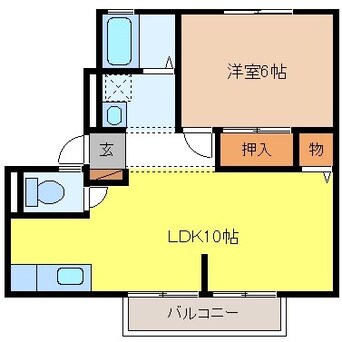 間取図 アーバンフラッツ