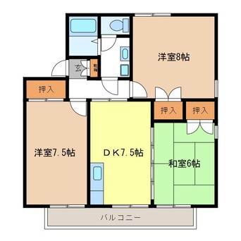 間取図 セジュールよろこびＣ棟