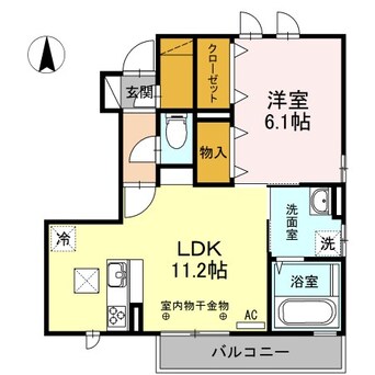 間取図 グレイス北条II