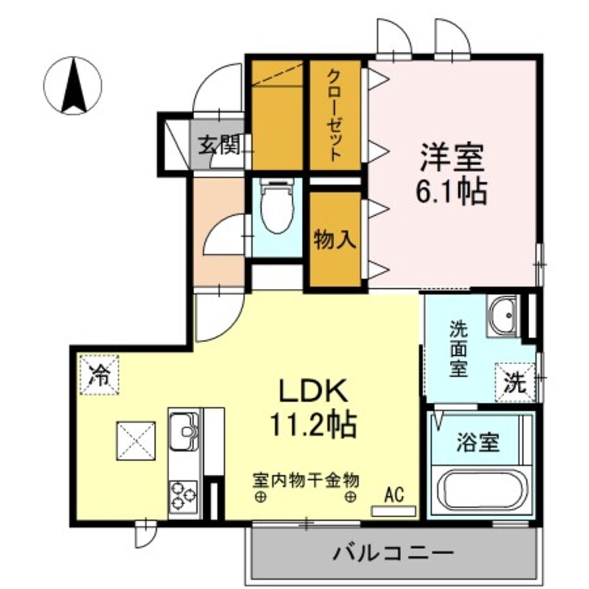 間取図 グレイス北条II