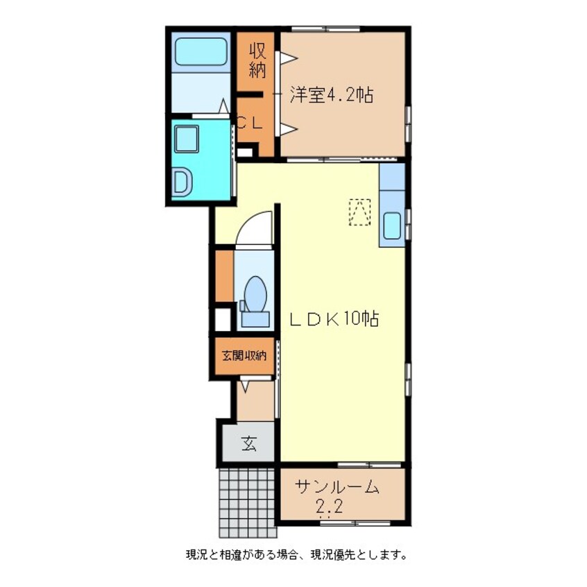 間取図 ラピィエル