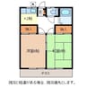 春日ハイツ 2Kの間取り