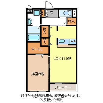 間取図 信越本線/長野駅 徒歩22分 2階 築13年