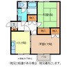 しなの鉄道北しなの線/北長野駅 徒歩18分 1階 築29年 2Kの間取り