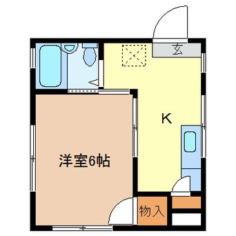 間取図 柳田アパート
