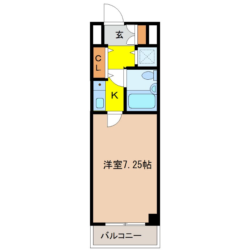 間取り図 ダイアパレス長野大通り