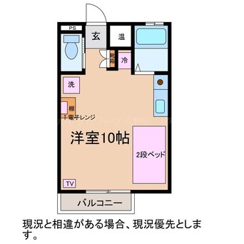 間取図 しなの鉄道北しなの線/三才駅 徒歩4分 1階 築11年