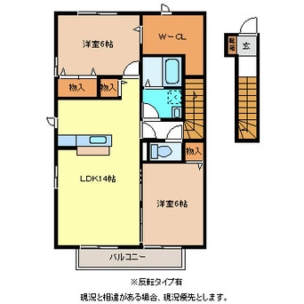 間取図 カナル・イースト