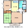 ディアスマロン 3DKの間取り