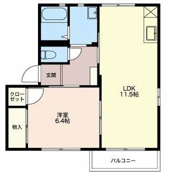 間取図 フォーレスフルカワＣ棟