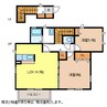 吉田シャーメゾン 2LDKの間取り