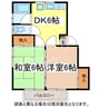 コーポセイエー 2DKの間取り