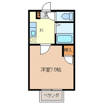 間取図 パークハイム東和田