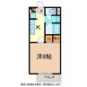 サープラスクレアＫ＆Ｋ 1Kの間取り