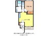 アムール 1LDKの間取り